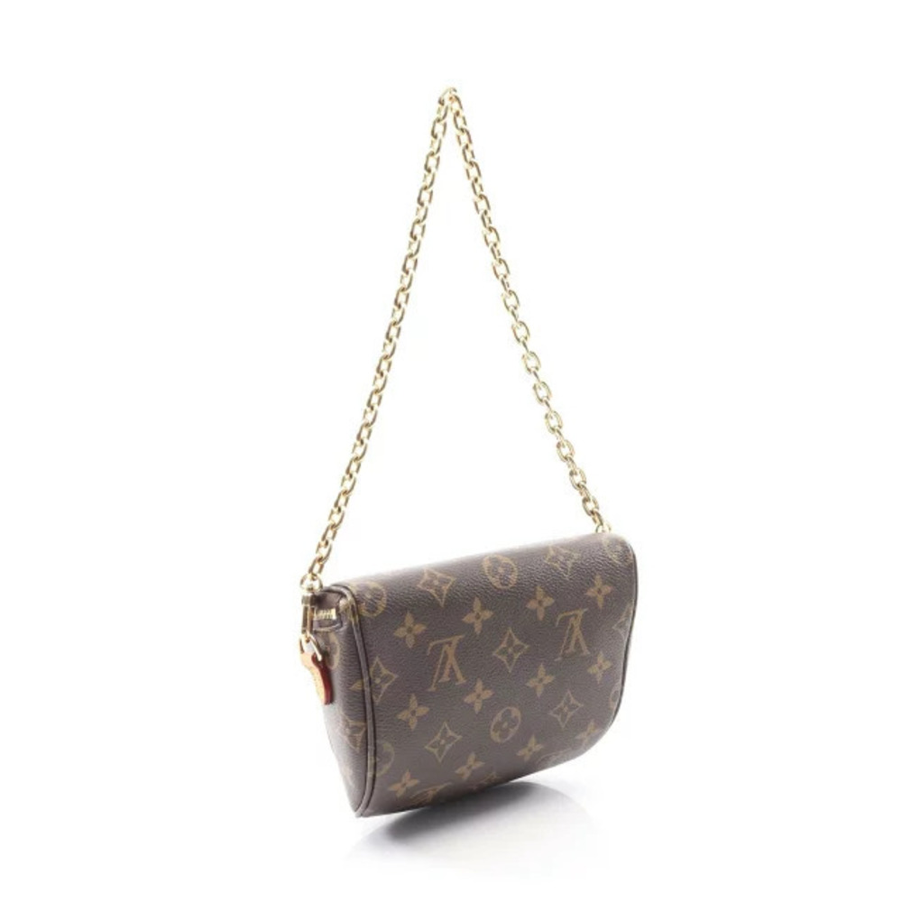 Louis Vuitton Leather Canvas Brown Monogram Bum Bag Handbag Brown